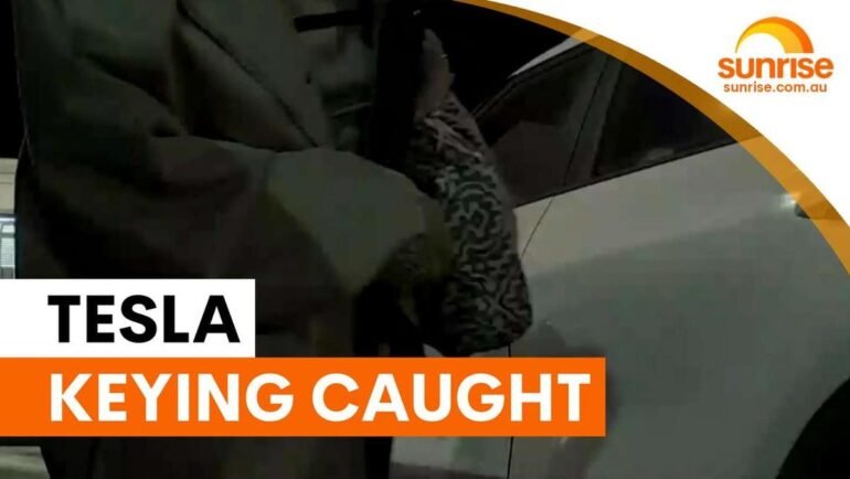 Tesla keyed in random attack at Queensland car park - 7NEWS https://internetconnectz.com/ Environment Connectz