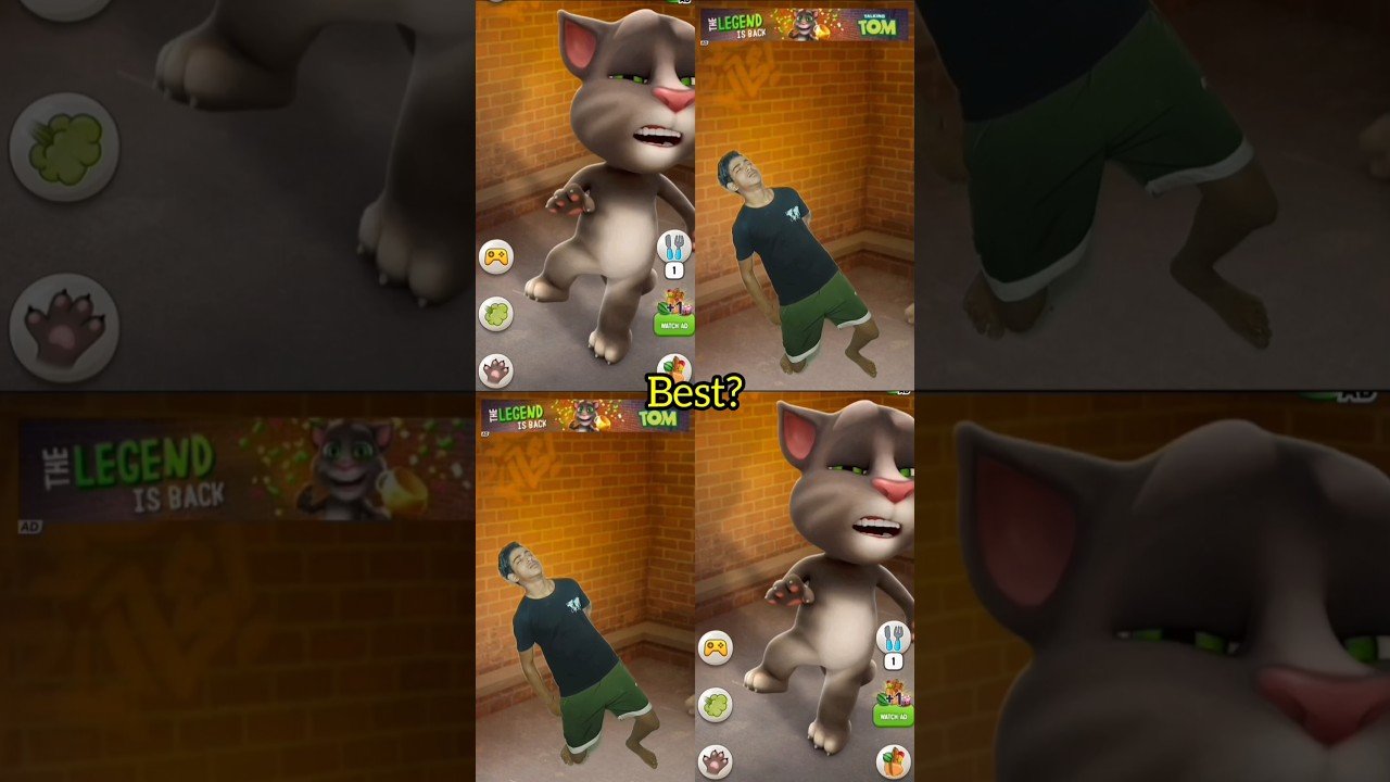 🤕😂 Talking tom #tranding #viral #funny #shorts
