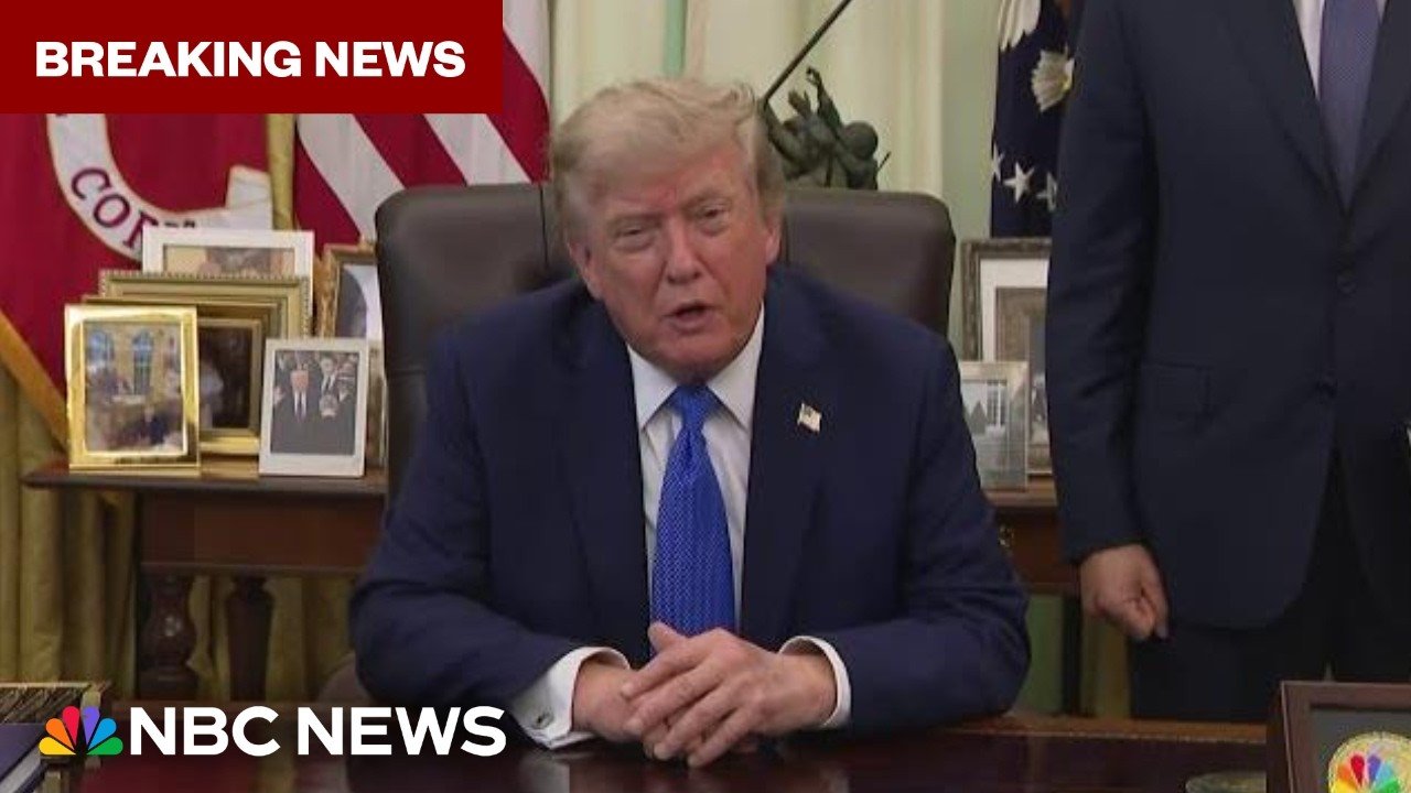 BREAKING: Trump signs new executive orders seeking to restrict birthright citizenship