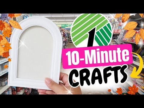 GORGEOUS 🍂 10-Minute Dollar Tree DIY Crafts For Fall