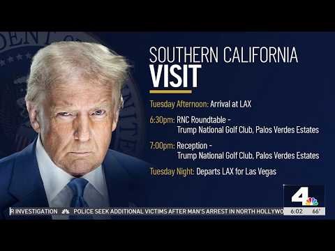 President Trump to host golf course fundraiser in SoCal