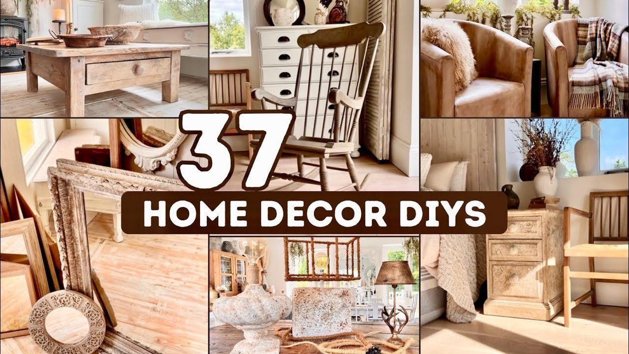 37 DIY Home Decor Thrift Flips | Affordable Decorating Ideas