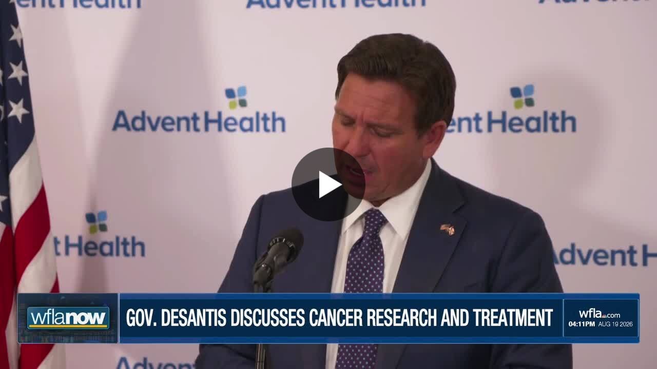 #moffitt #moffittcancercenter #rondesantis #caseydesantis #cancerresearch #moffittresearch ...