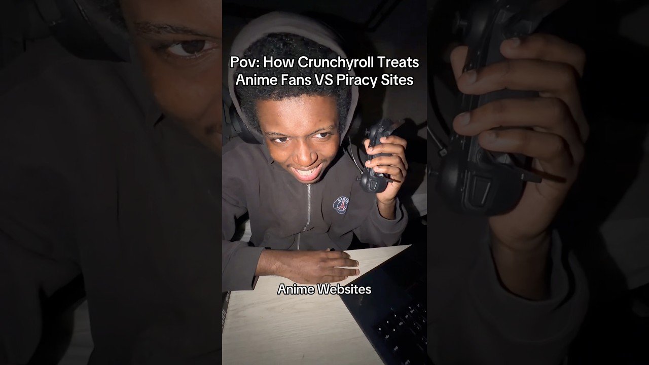 How Crunchyroll Treats Anime Fans VS Piracy Sites🏴‍☠️😭 #comedy #comedyshorts #funny #funnyshorts