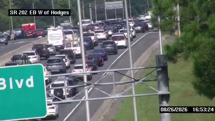 Traffic Alert: Crash on JTB between Hodges and Kernan boulevards causing major backups