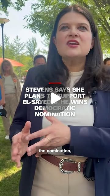 Democratic candidate Rep. Haley Stevens tells CNN she would support her opponent ... - Instagram
