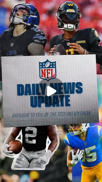 NFL Daily News Update 8/21 #steelers #chiefs #nfl #nflnews #fantasyfootball - Instagram