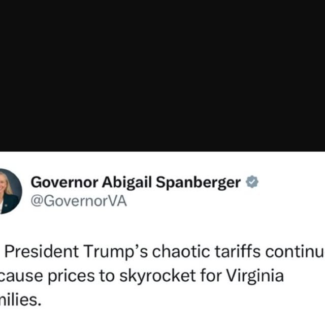 President Trump's chaotic tariffs continue to cause prices to skyrocket for Virginia families.