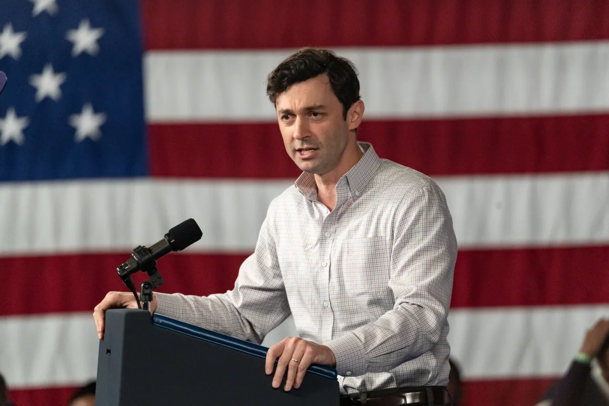 Jon Ossoff’s Chances of Losing to Republican Mike Collins in Georgia—Poll