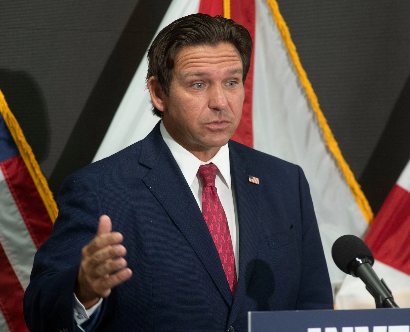 DeSantis says he doesn’t support Republican Rep. Cory Mills in Tuesday’s primary