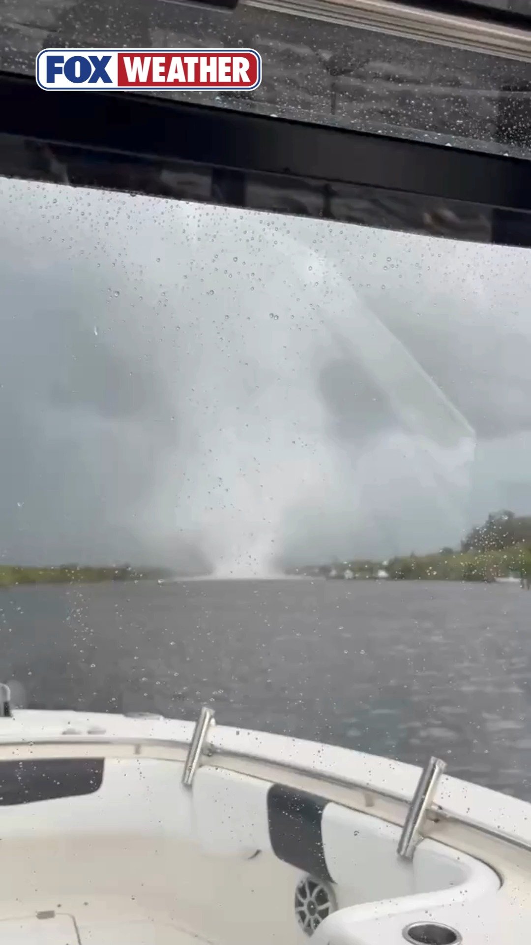 Watch this waterspout captured by a viewer in Jessica Clinton Park in Port St. Lucie, Florida ...