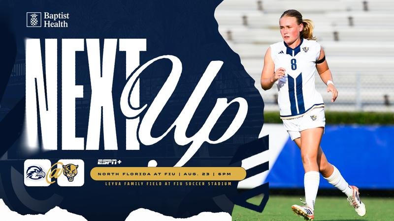 Women's Soccer Hosts North Florida in Sunday Night Matchup
