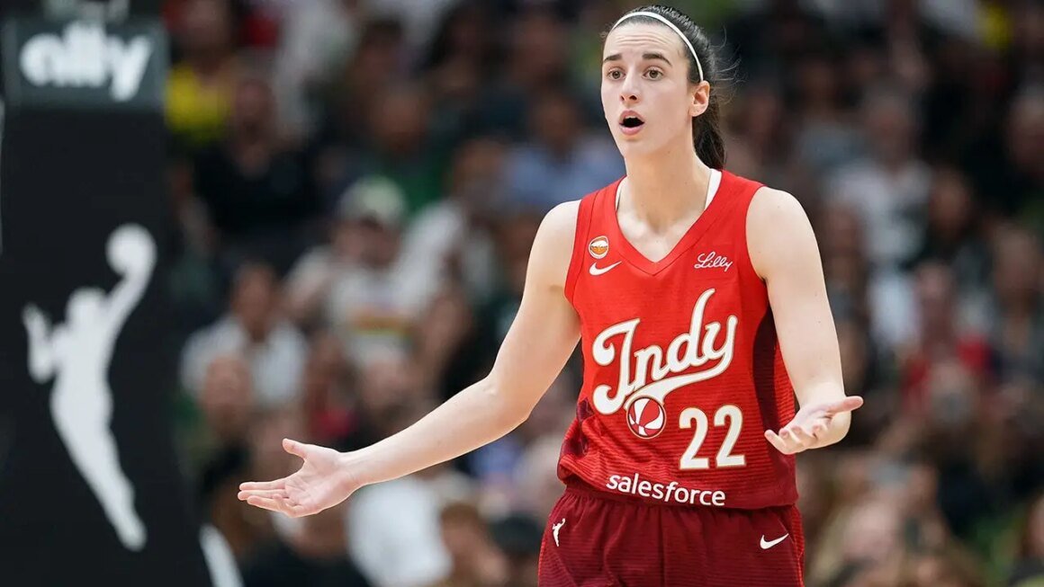 Social media was not loving Caitlin Clark getting snubbed by TV network’s MVP graphic