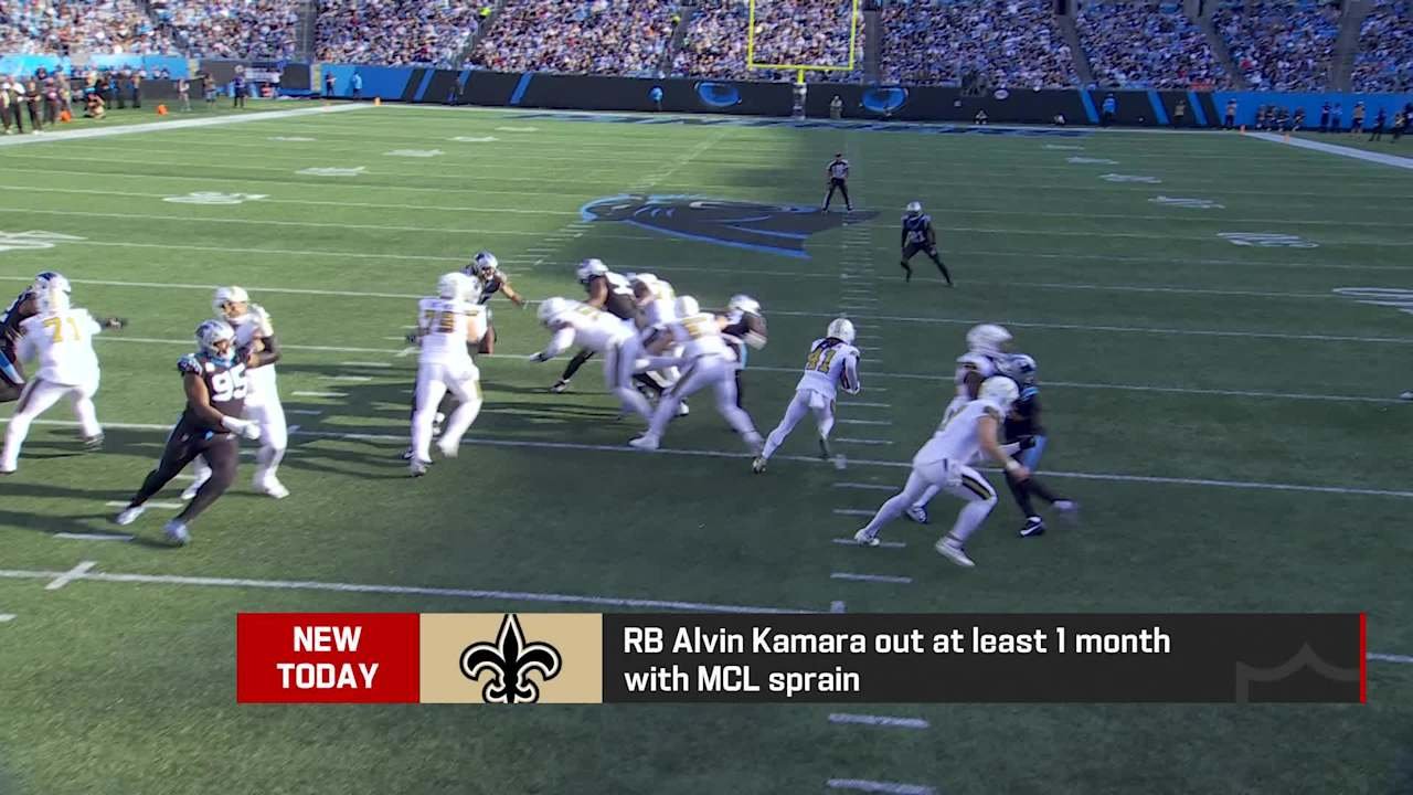 Garafolo: Alvin Kamara has a Grade 2 MCL sprain, expected to miss 4-6 weeks | 'The Insiders'