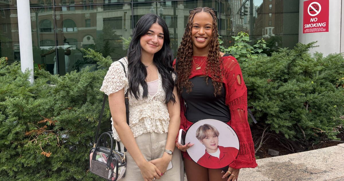 ‘I am buzzing’: BTS fans head to first-ever K-pop concert at Gillette Stadium