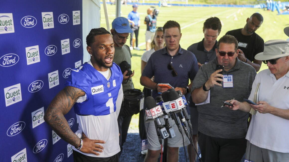 Malik Nabers doesn’t practice Friday, John Harbaugh calls it “part of the process”