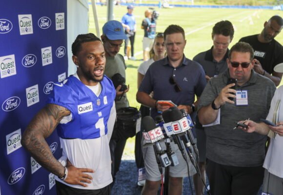Malik Nabers doesn’t practice Friday, John Harbaugh calls it “part of the process”