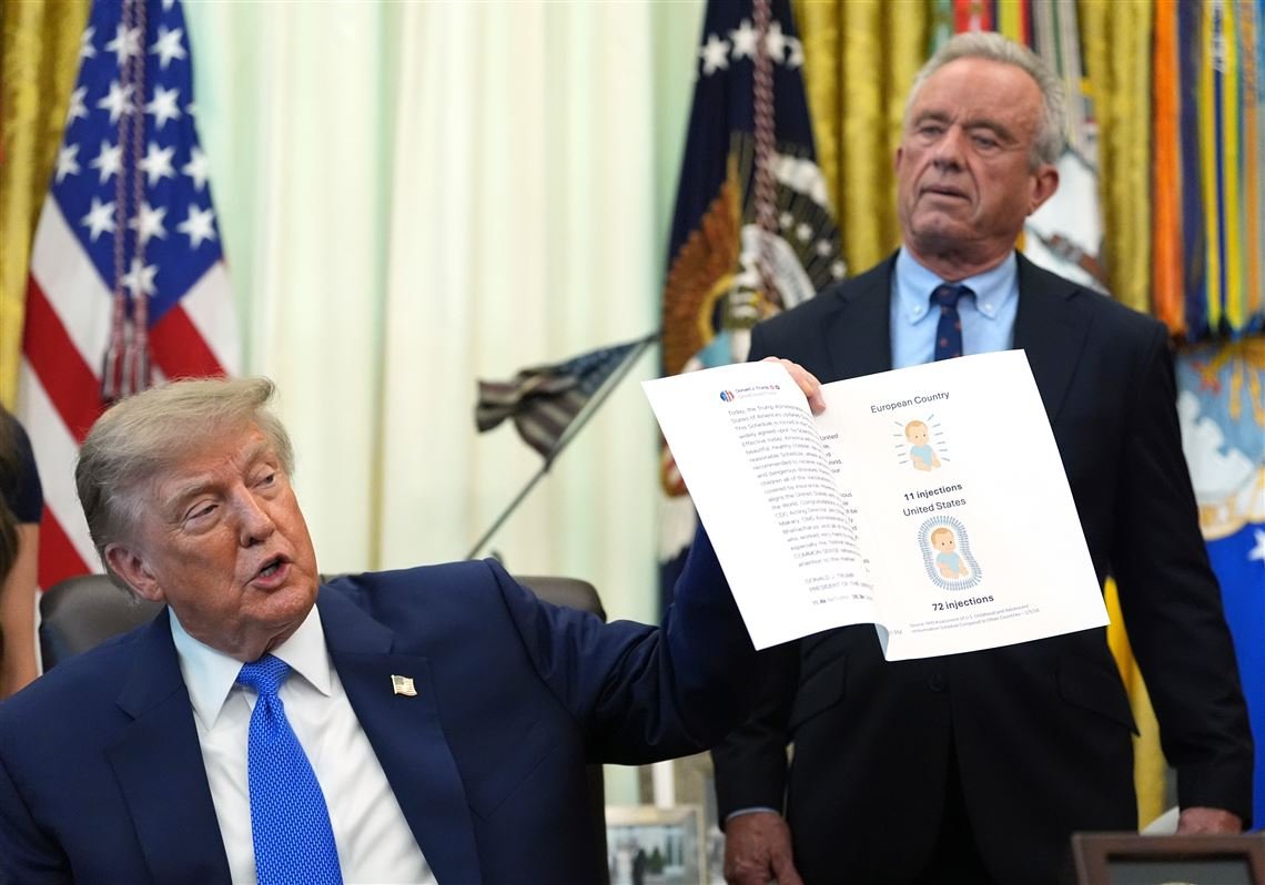 ‘We will follow the facts’: Pa. keeps childhood vax schedule despite Trump order - Pittsburgh Post-Gazette