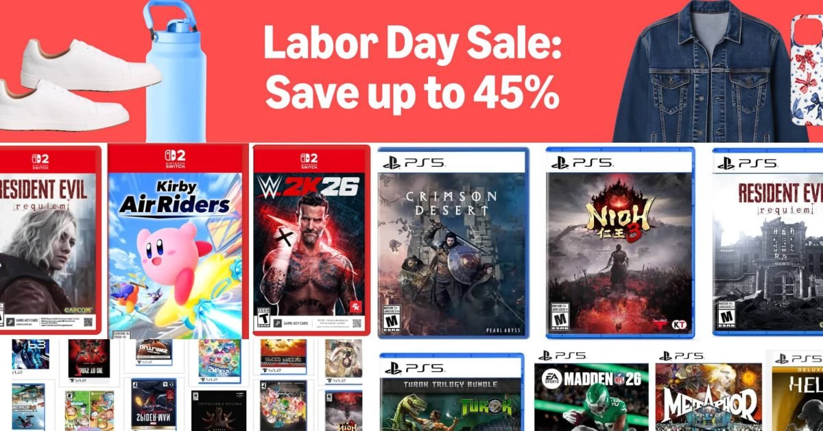 Massive collection of PS5 and Switch 2 games on sale for Labor Day - 9to5Toys