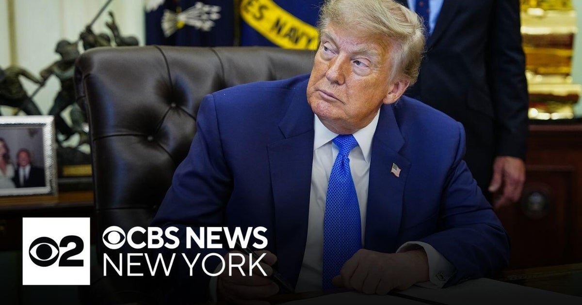 President Trump says NYC's new pied-a-terre tax must go - CBS News