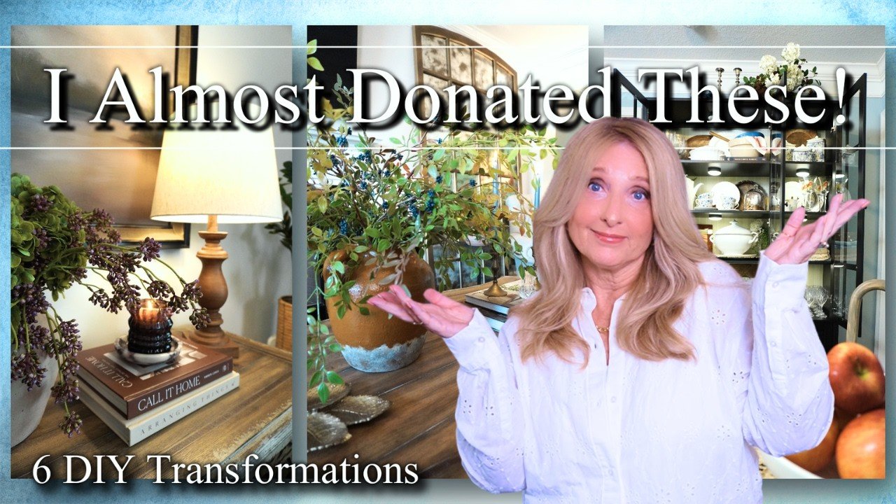 Don't Donate Your Old Décor Yet! 6 DIY Transformations for a Collected Home