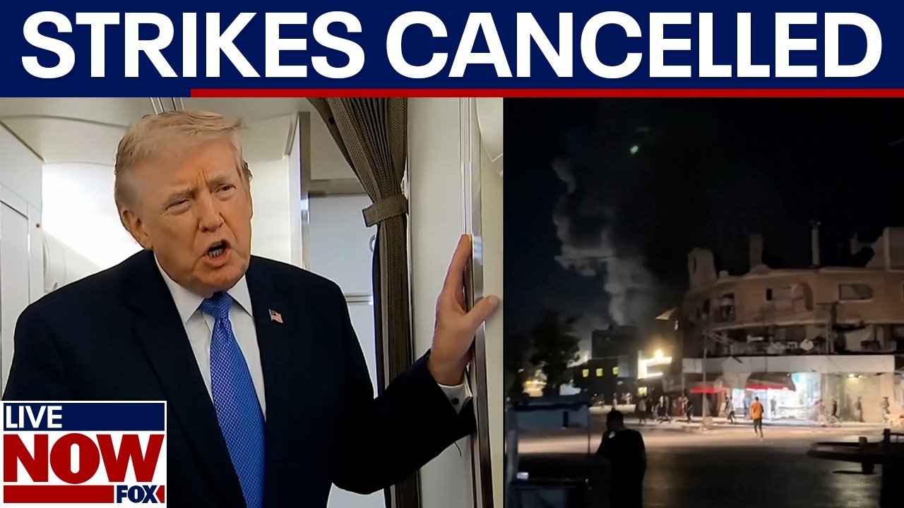 Iran war: Trump cancels US strikes ahead of renewed talks