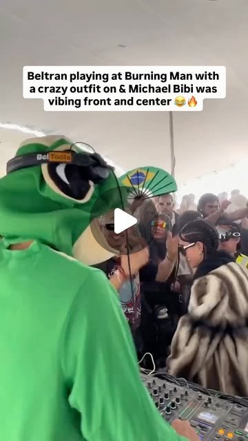 Beltran threw down a set at Burning Man with an amazing outfit & the legend ... - Instagram