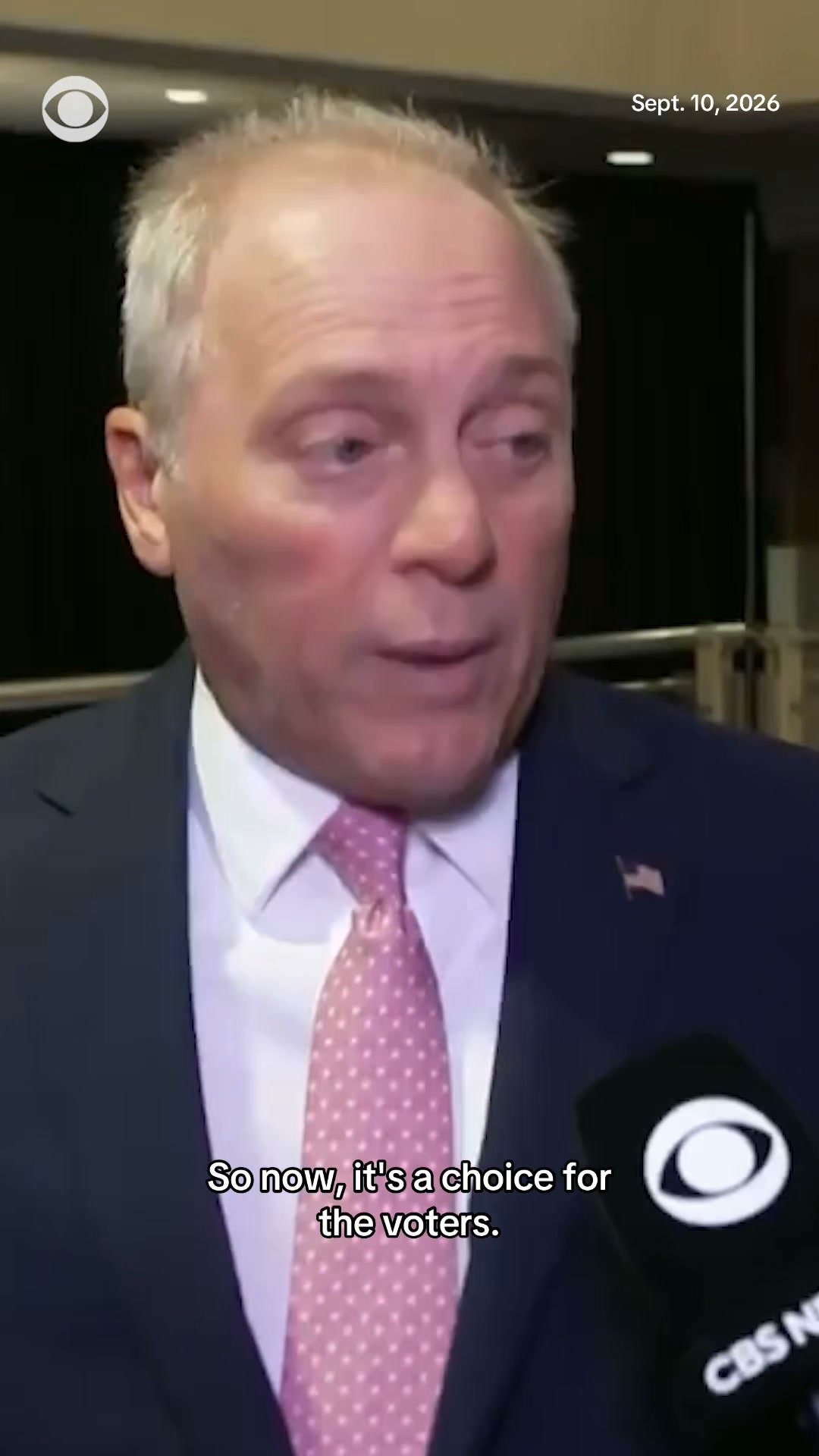 House Majority Leader Steve Scalise said Congress would have to “make the numbers work” on President Trump’s proposal to give adult Americans a $5,000 “dividend” if Republicans retain control of the House and Senate. Asked by CBS News’ Ed O’Keefe whether promising voters $5,000 amounted to a “bribe,” Scalise (R-LA) said, “No, it’s a reality to say Democrats are against this.” President Trump announced the plan Wednesday night but did not detail how it would be funded.