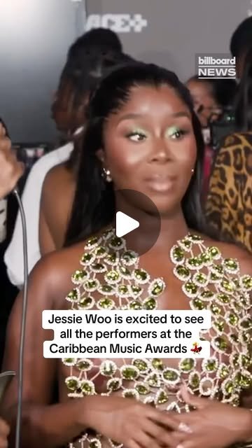 Jessie Woo talks to Billboard News about presenting at the Caribbean Music Awards ... - Instagram