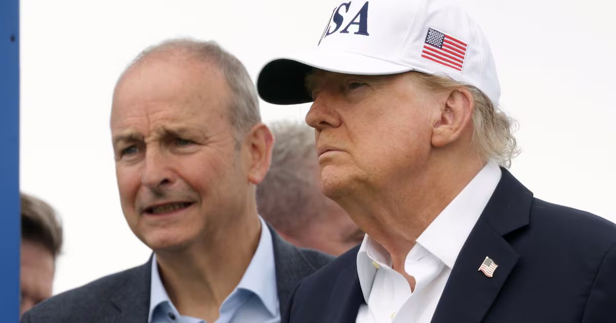 Trump reiterates support for united Ireland, says won't talk about Scotland 'yet'