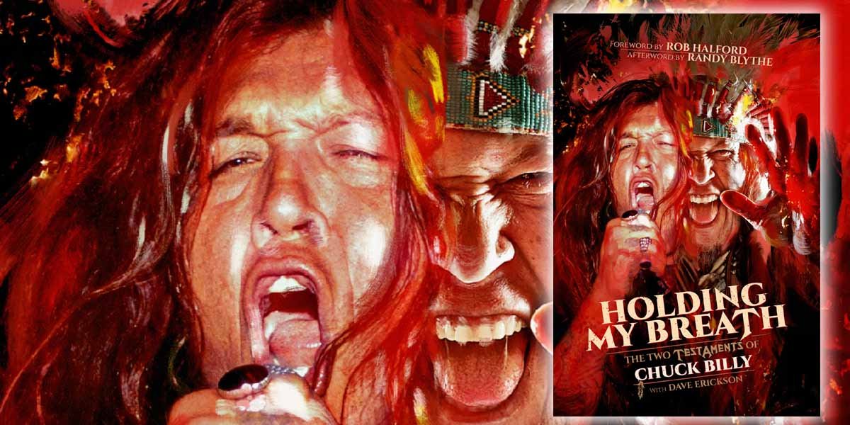 Testament's Chuck Billy Memoir Holding My Breath Gets Signed Collector Editions, Rob ... - Rockum
