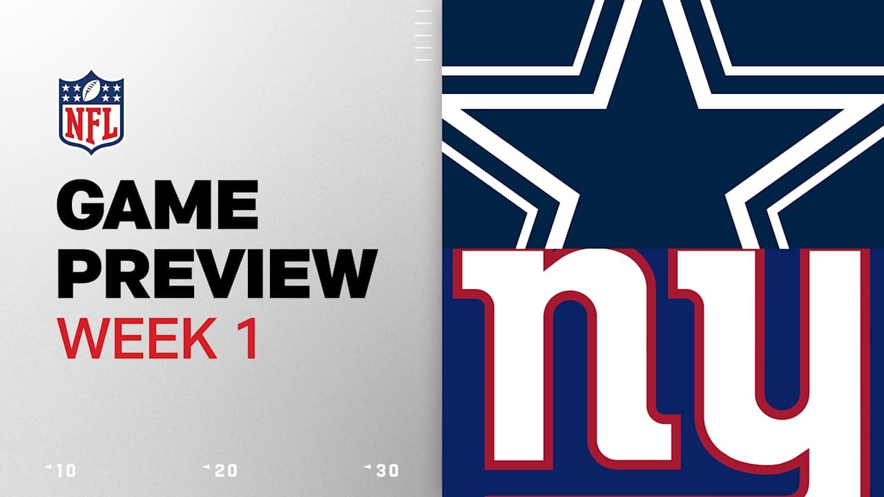 Dallas Cowboys vs. New York Giants preview | Week 1 - NFL.com