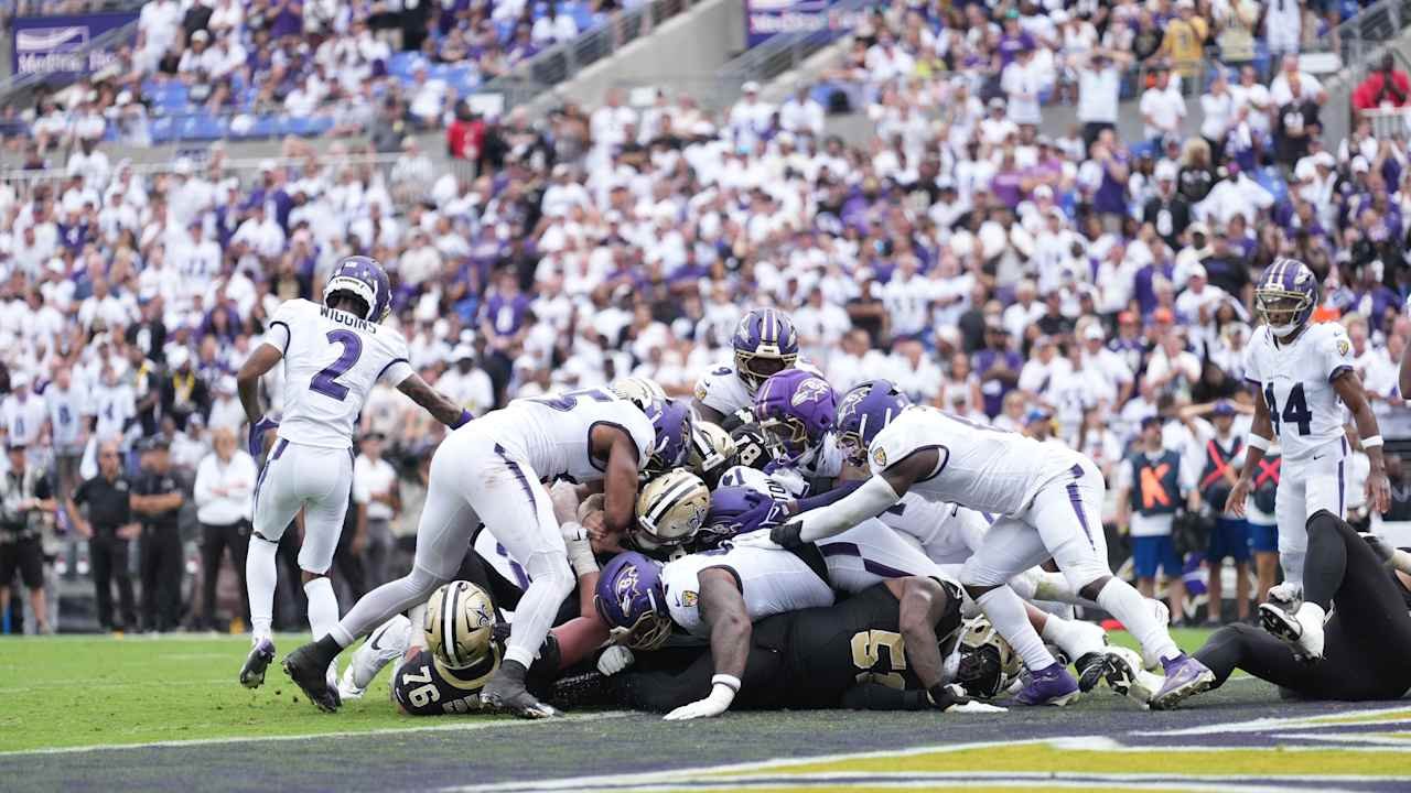 NFL Explains Controversial Fourth-Down Touchdown Call in Ravens’ Loss to Saints
