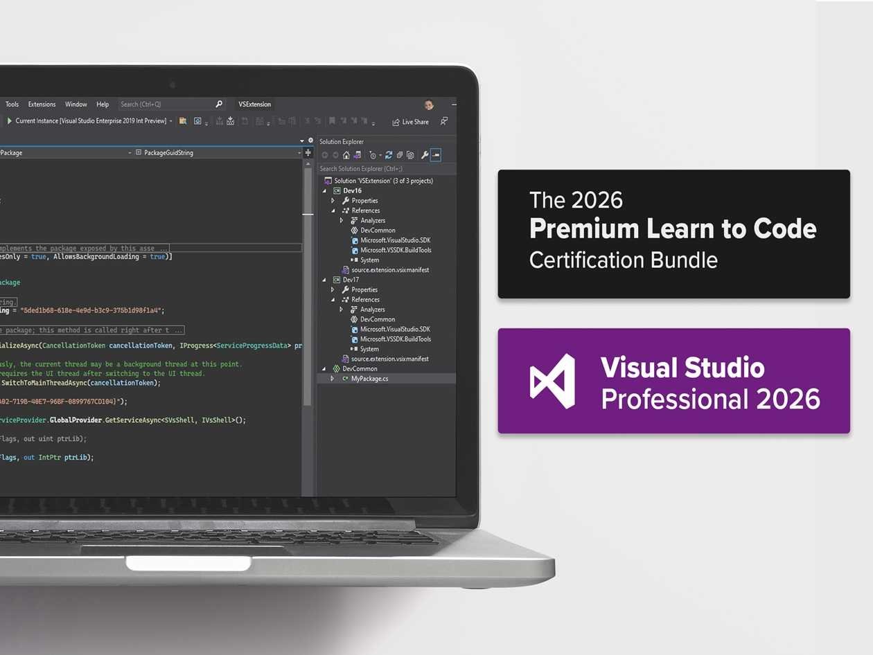 Get Visual Studio 2026 plus courses covering Python, Java, C++, AI, and web development for $35 - Macworld