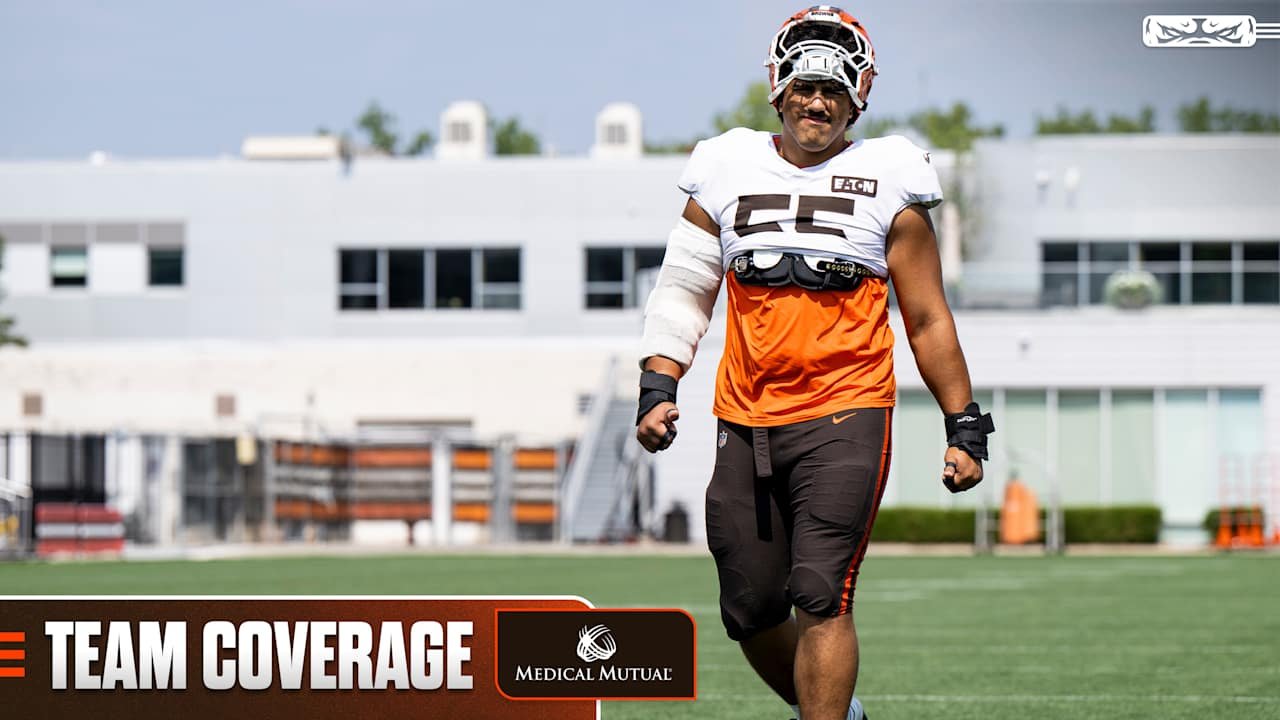 Spencer Fano prepares for matchup with Josh Hines-Allen in Week 1
