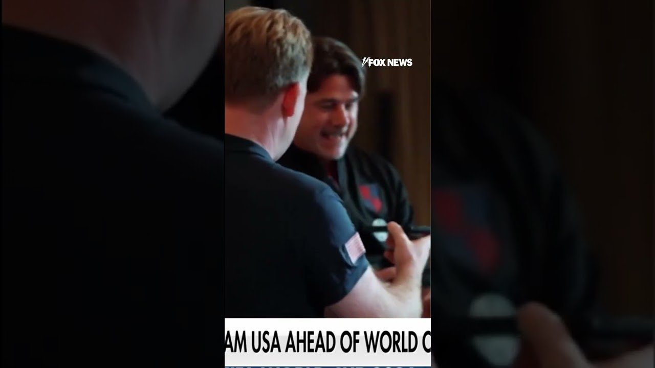 WATCH: President Trump wishes Team USA good luck in World Cup #shorts #foxnews #news #fox