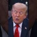 President Trump answered ABC News’ Rachel Scott when pressed about a peace deal