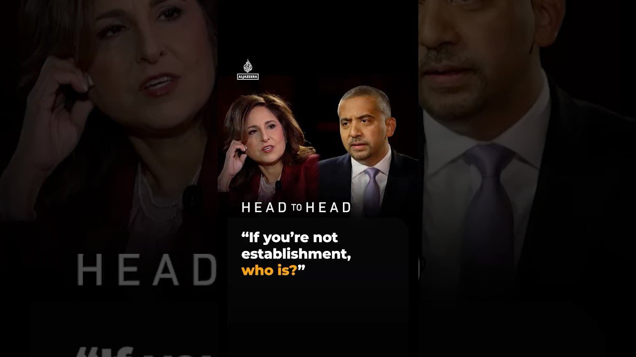 "If you're not establishment, who is?" Neera Tanden and Mehdi Hasan | Head to Head #shorts