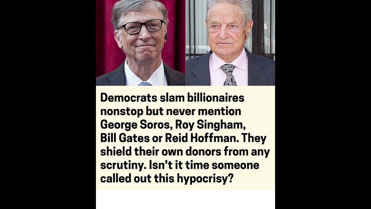 Democrats Face Hypocrisy Claims Over Billionaire Donors and Wealth Criticism