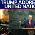 President Trump addresses world leaders at UN summit