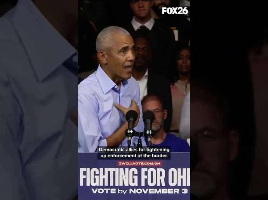 Former President Obama speaks about border control