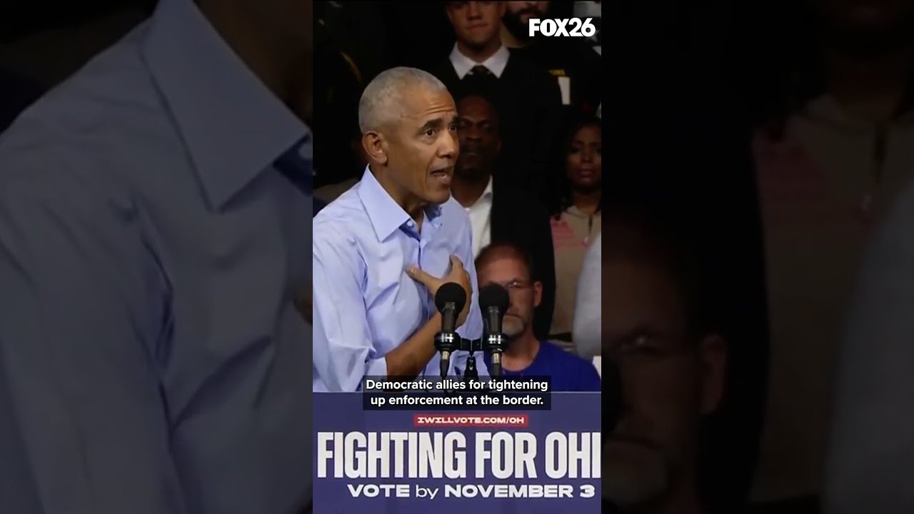 Former President Obama speaks about border control