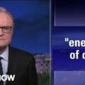 Lawrence: Trump called Americans ‘enemies of ours.’ In 33 days, they will get to vote. 