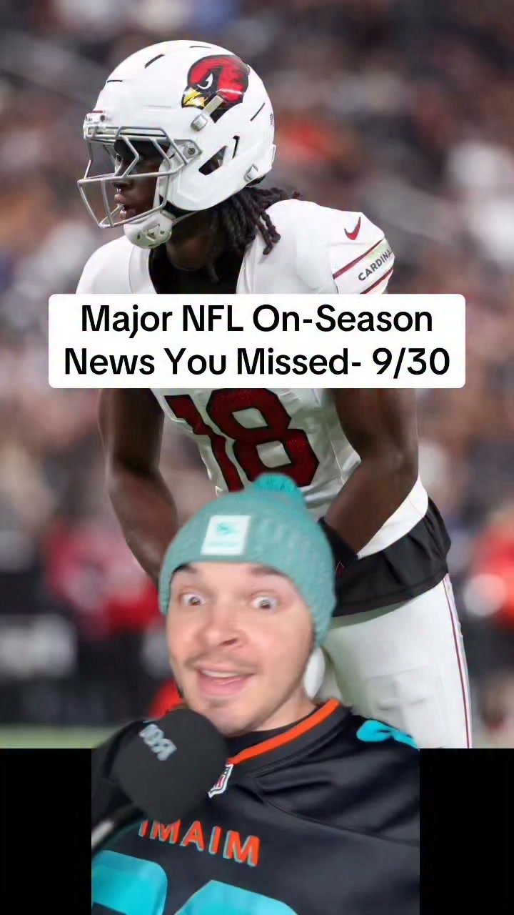 Major NFL On-Season News You Missed- 9/30 #nfl #nfltrending #nflviral #nflfootball #news