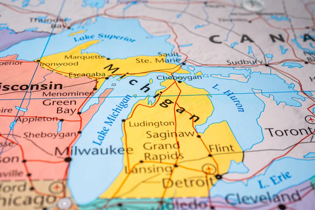 Michigan map shutterstock.webp