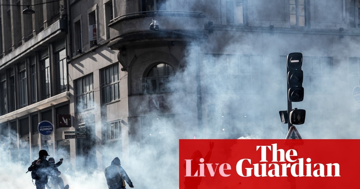 French education minister says up to 500 schools could remain closed on Monday after student protests – Europe live - The Guardian