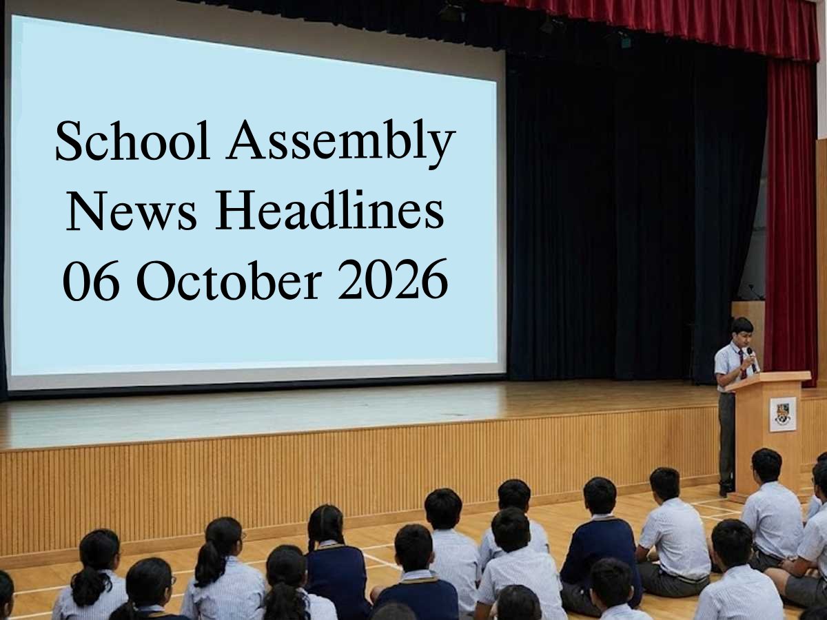 School Assembly News Headlines Today [06 October]: Top National, Business News, Sports News, Education News, Science & Tech News, Weather News & World News with Weather Updates & Thought of the Day - The Sunday Guardian