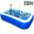HBN Inflatable Pool for Kids and Adults, 120″X68″X22″ Oversized Thickened Family