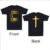 Jesus Is King Revelation 17:14 Bible Scripture Christian Faith Cross Men T-Shirt