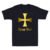 Deus Vult Knights Templar Cross, Crusader Golden Print Vintage Men’s T-Shirt NEW